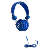 HamiltonBuhl Lab Pack - 12 Blue Favoritz Headsets with In-Line Microphone & TRRS Plug | MaxStrata®