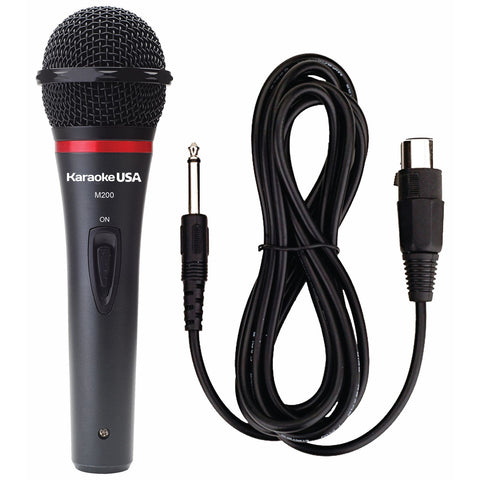 Karaoke USA M200 Professional Microphone Metal Body | MaxStrata®
