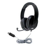 HamiltonBuhl MACH-2 Multimedia Stereo Headset - Over-Ear with Steel Reinforced Gooseneck Mic | MaxStrata®