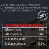 Himalayan Nature 100% Natural Solid Mineral Rock Horse Salt - Horse Nuggets,Super Food For Horse | 8 LBS | MaxStrata®