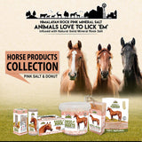 Himalayan Nature 100% Natural Solid Mineral Rock Horse Salt - Horse Nuggets,Super Food For Horse | 8 LBS | MaxStrata®