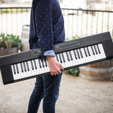 Artesia A-73 Keyboard | 73-Key Digital Piano/Keyboard w/ 12 Dynamic Voices, USB MIDI, Power Supply, Sustain Pedal & 2 Month Subscription | MaxStrata®