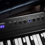 Artesia A-73 Keyboard | 73-Key Digital Piano/Keyboard w/ 12 Dynamic Voices, USB MIDI, Power Supply, Sustain Pedal & 2 Month Subscription | MaxStrata®