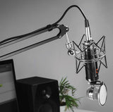 Artesia BE-REC+ Recording Bundle w/ A22XT USB 2.0 Audio Interface and AMC 20 Condenser Microphone with Pop Filter, XLR Cable | MaxStrata®