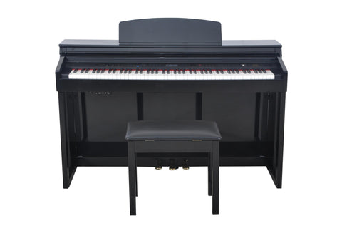 Artesia DP-150e Plus Digital Upright Piano Bundle | New Open Box + Warranty | MaxStrata®