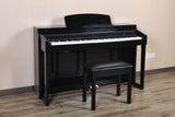 Artesia DP-150e Plus Digital Upright Piano Bundle | New Open Box + Warranty | MaxStrata®