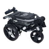 Axglo V2 Golf Push Cart - 3-Wheel - Patented 1-Step Folding System | MaxStrata®