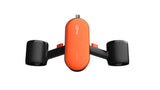 Geneinno S2 Portable Underwater Scooter, Dual Propellers, 2.7 MPH, 2-Speeds, Max Depth 100 Ft - Orange | MaxStrata®