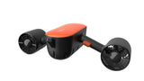 Geneinno S2 Portable Underwater Scooter, Dual Propellers, 2.7 MPH, 2-Speeds, Max Depth 100 Ft - Orange | MaxStrata®