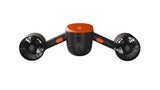 Geneinno S2 Portable Underwater Scooter, Dual Propellers, 2.7 MPH, 2-Speeds, Max Depth 100 Ft - Orange | MaxStrata®