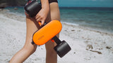 Geneinno S2 Portable Underwater Scooter, Dual Propellers, 2.7 MPH, 2-Speeds, Max Depth 100 Ft - Orange | MaxStrata®