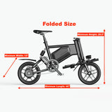 GlareWheel EB-X5 Foldable Electric Bike | MaxStrata®