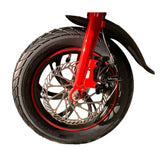 GlareWheel EB-X5 Foldable Electric Bike | MaxStrata®