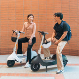 OKAI EA10 Pro Electric Scooter with Foldable Seat - 35 Miles Range & 15.5MPH | MaxStrata®