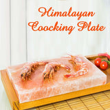 Himalayan Chef Salt Plank with Holder - Cooking, Grilling, and Serving Plate | MaxStrata®