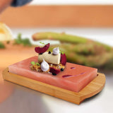Himalayan Chef Salt Plank with Holder - Cooking, Grilling, and Serving Plate | MaxStrata®