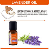 Natural Solution 100% Natural Pure Essential Oil - Calming & Joyful Lavender Oil - 10 ml | MaxStrata®