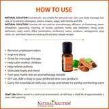 Natural Solution 100% Natural Pure Essential Oil - Uplifting & Relaxing Cinnamon Oil - 10 ml | MaxStrata®