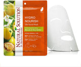 Natural Solution Himalayan Pink Salt Facial Masks - Marula Oil & Shea Butter - 10PK | MaxStrata®