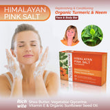 Natural Solution Face & Body Bar Soap - Herbal & Natural Soap Bar - Turmeric & Neem - 5.2 oz. | MaxStrata®