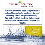 Natural Solution Face & Body Bar Soap - Herbal & Natural Soap Bar - Shea Butter - 5.2 oz. | MaxStrata®