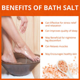 Natural Solution Pink Himalayan Bath Salt Body & Muscle Relief Soak - Honey - 3 Lbs | MaxStrata®