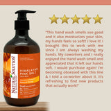 Natural Solution Himalayan Pink Salt Liquid Hand Soap - Natural Honey - 14 oz | MaxStrata®