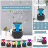 WBM Smart Bluetooth Speaker & Air Purifier | Home Air Purifier Cleans Air From Smell, Pollen, Smoke, Dust Air Purifier for Home | MaxStrata®