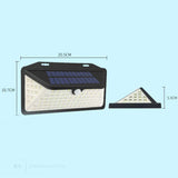 WBM Smart Solar Powered Integrated LED Outdoor Flush Mount - 4 Pack, IP65 Waterproof & Heatproof, Easy to Install, Weatherproof | MaxStrata®
