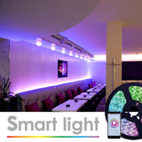WBM Care Smart Wi-Fi LED Strip Light 16.4 ft - 1 Pack, Color Changing RGB Light Strip | MaxStrata®