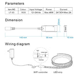 WBM Care Smart Wi-Fi LED Strip Light 16.4 ft - 1 Pack, Color Changing RGB Light Strip | MaxStrata®
