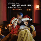 WBM Care Smart Wi-Fi LED Strip Light 16.4 ft - 2 Pack (32.8 ft), Color Changing RGB Light Strip | MaxStrata®
