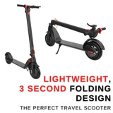 MaxStrata X8 Folding Electric Scooter | 15.5 MPH, 28 Mile Range, Lightweight, Triple Braking System, Electric Scooter for Adults, UL-2272 Certified | MaxStrata®