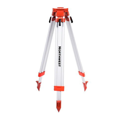 Northwest Instruments Contractor's Aluminum Flat Head Tripod, Quick Clamp (NAT83) | MaxStrata®