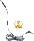 HamiltonBuhl Deluxe Active Noise-Cancelling Cord - Converts Headphone to Headset | MaxStrata®