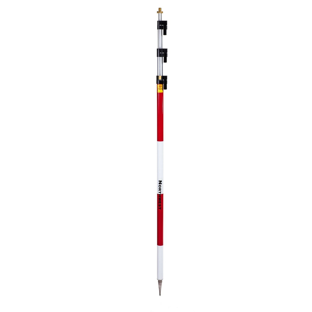 Northwest Instruments Aluminum Prism Pole, 5m, Compression Lock (NPP03) | MaxStrata®