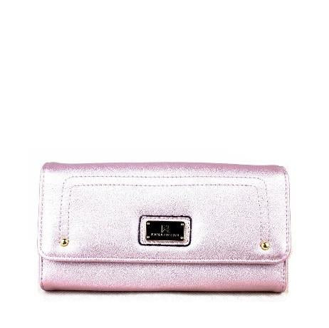 Karla Hanson Gemma Trifold Phone Wallet - Pink Lace | MaxStrata®