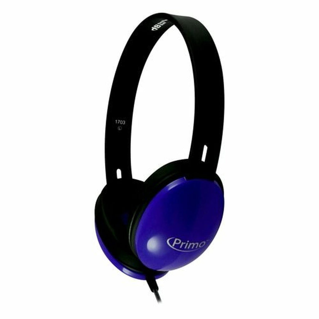 HamiltonBuhl Primo Stereo Headphones – Blue | MaxStrata®