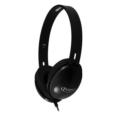 HamiltonBuhl Primo Stereo Headphones – Black | MaxStrata®