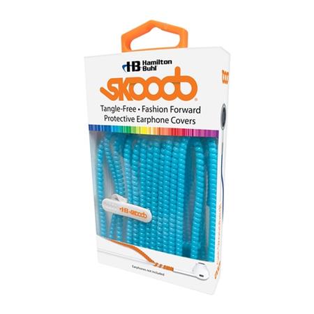 HamiltonBuhl Skoob Tangle Free Earbud Covers - Turquoise | MaxStrata®