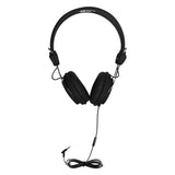 HamiltonBuhl Sack-O-Phones, 5 Black Favoritz Headsets with In-Line Microphone and TRRS Plug | MaxStrata®