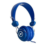 HamiltonBuhl Sack-O-Phones, 5 Blue Favoritz Headsets with In-Line Microphone and TRRS Plug | MaxStrata®