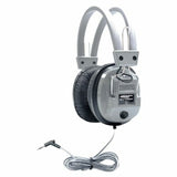 HamiltonBuhl Sack-O-Phones, 5 SC7V Deluxe Headphones w/ Volume Control in a Carry Bag | MaxStrata®