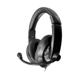 HamiltonBuhl Smart-Trek Deluxe Stereo Headset with In-Line Volume Control and 3.5mm TRRS Plug | MaxStrata®