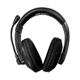HamiltonBuhl Smart-Trek Deluxe Stereo Headset with In-Line Volume Control and 3.5mm TRRS Plug | MaxStrata®