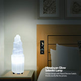 Himalayan Glow Natural Selenite Lamp with Dimmer Switch | 5-7 LBS | MaxStrata®