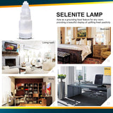 Himalayan Glow Natural Selenite Lamp with Dimmer Switch | 5-7 LBS | MaxStrata®