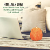 Himalayan Glow Hand Carved Himalayan Salt Candle Holder | MaxStrata®