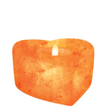Himalayan Glow Heart Shape Himalayan Salt Candle Holder | MaxStrata®
