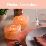 Himalayan Glow Heart Shape Himalayan Salt Candle Holder | MaxStrata®